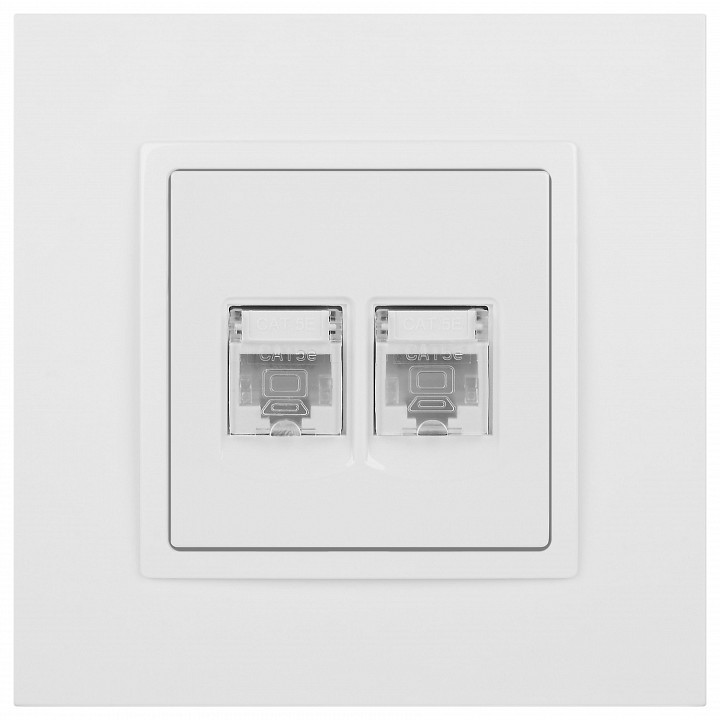 Розетка Ethernet RJ-45 без рамки Эра Эра Elegance 14-3108-01