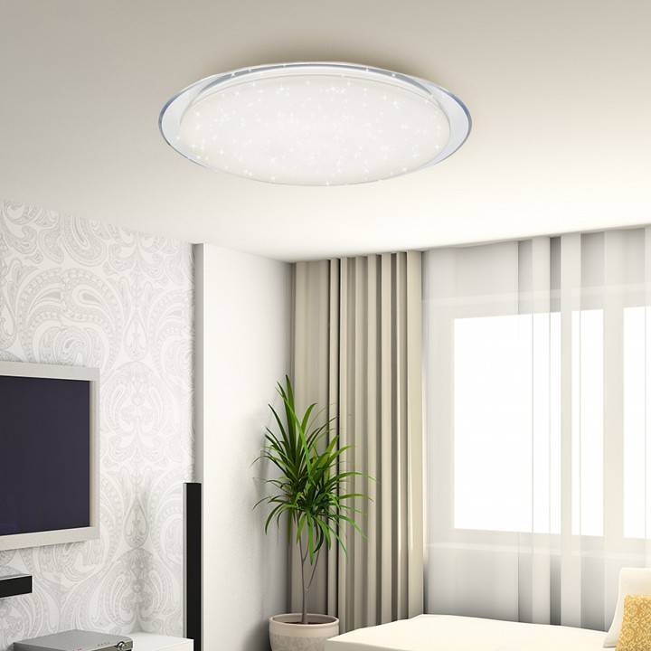 Светильник светодиодный накладной ЭРА SPB-6 120 Вт Saturn с пультом ДУ SPB-6-120-RC Saturn (С)