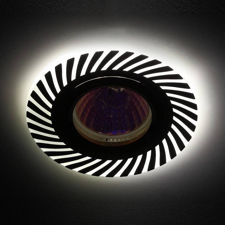 Встраиваемый светильник ЭРА DK LD39 WH/GD