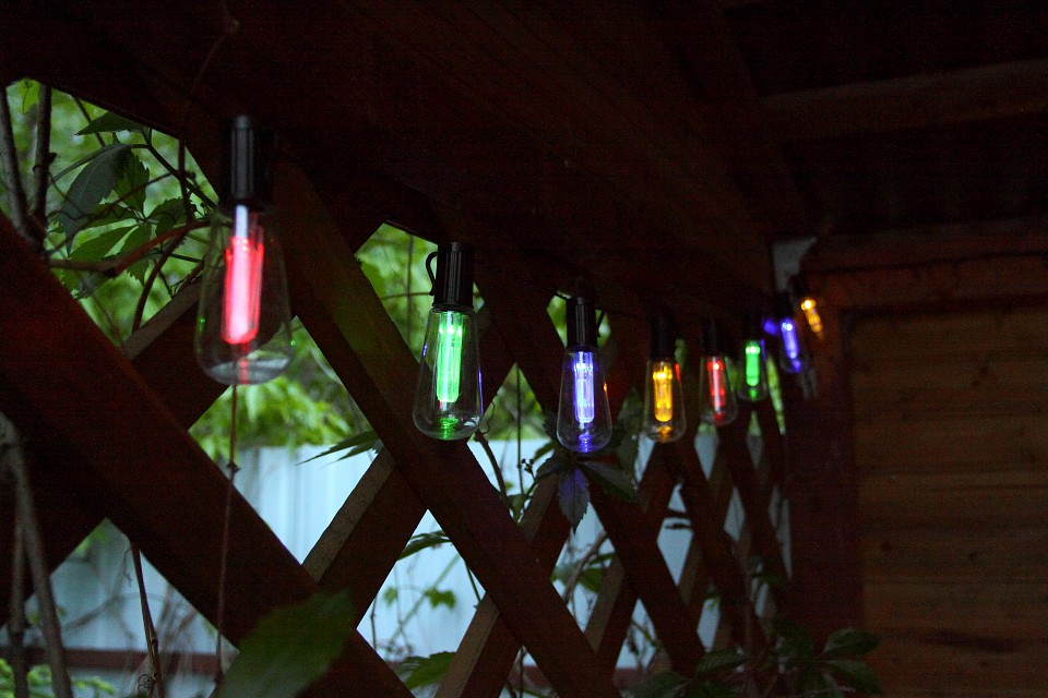 Гирлянда на солнечных батареях Эра  ERAGS012-04