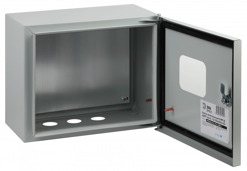 Электрический щиток накладной Эра  NO_SIMPLE_STM_SHMPg(okno)-02_IP54