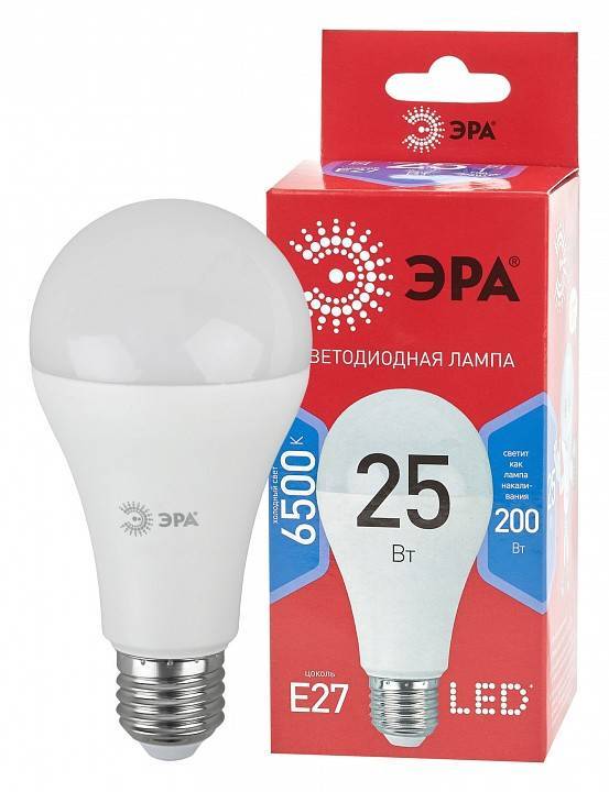 Лампа светодиодная ЭРА ЭКО E27 25 Вт 6500 К Б0048011
