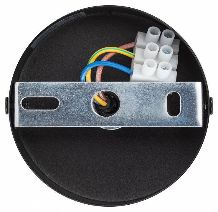 Подвесной светильник Эра  PL12 GX53 BK/SL