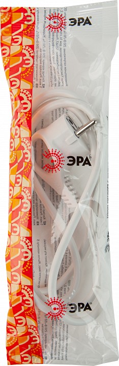 Сетевой провод Эра  UX-3x0,75-1,5m-W