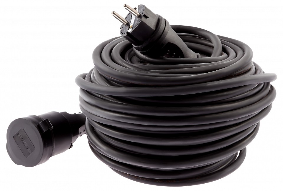 Удлинитель Эра  UPx-1e-3x2,5-40m-IP44(KG)