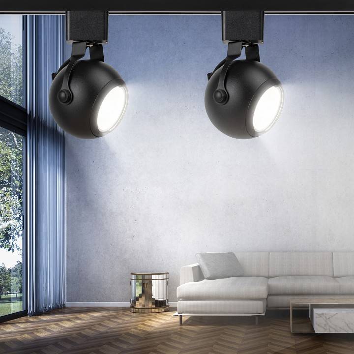 Светильник на штанге Эра  TR35-GU10 BK