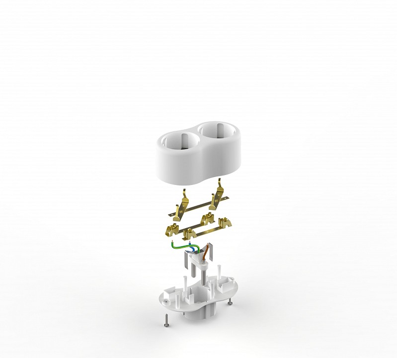 Разветвитель Эра  SPx-2e-W