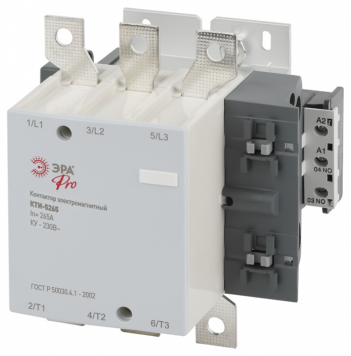 Контактор электромагнитный КТИ Эра КТИ KKT50-265-230-10-E