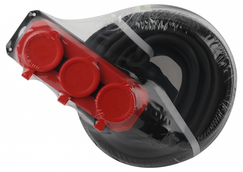 Удлинитель Эра  UK-3e-3x1,5-20m-IP44(KG)