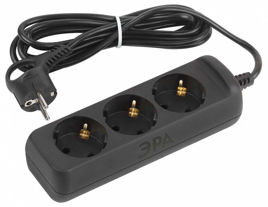 Удлинитель Эра  UX-3e-5m-B