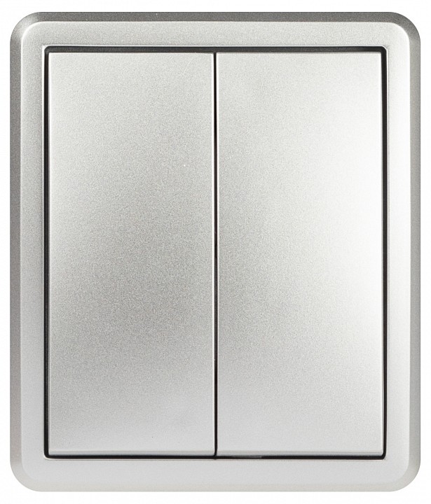 Выключатель двухклавишный Эра Эра Эксперт 11-1204-03