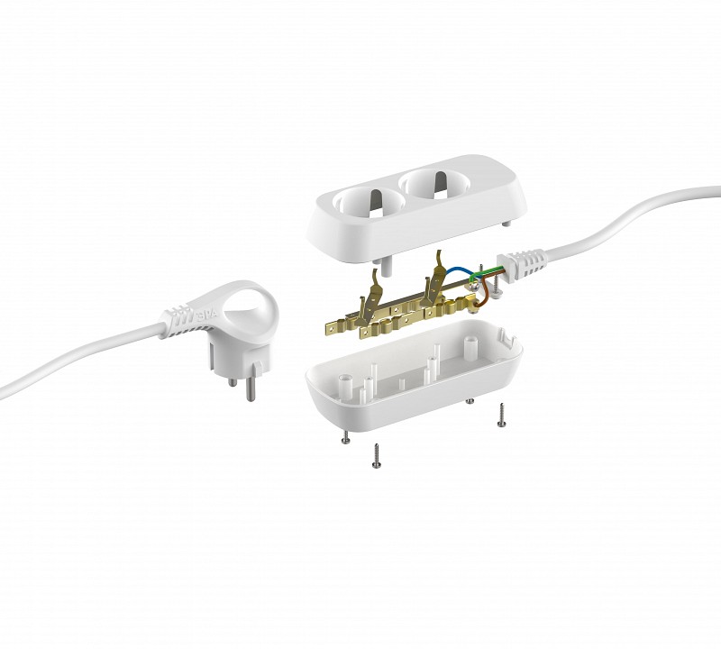 Удлинитель Эра  UDL-10-215-E