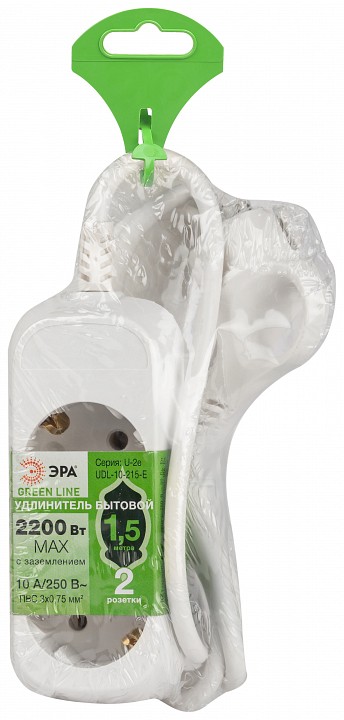 Удлинитель Эра  UDL-10-215-E