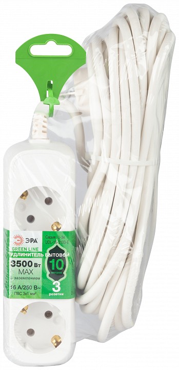 Удлинитель Эра  UDL-16-3100-E