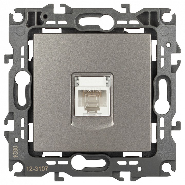 Розетка Ethernet RJ-45 без рамки Эра Эра 12 12-3107-16