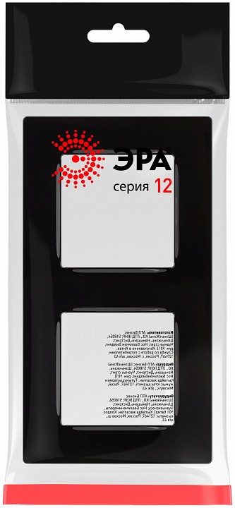 Рамка на 2 поста Эра Эра 12 12-5202-06