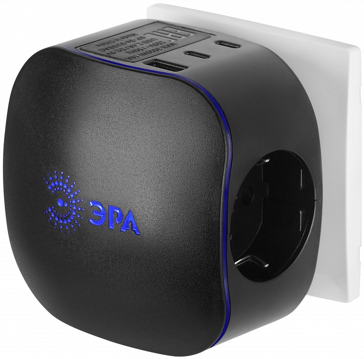 Разветвитель Эра  SP-3e-3USBAC-B