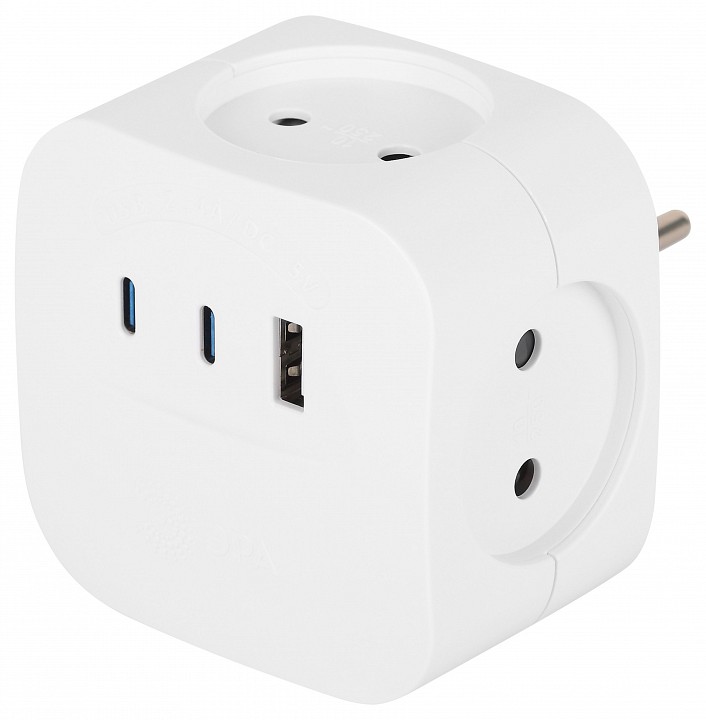 Разветвитель Эра  SP-4-3USBAC-W