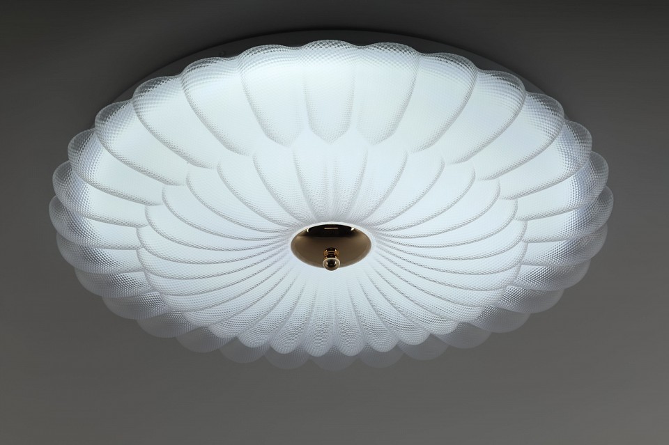 Накладной светильник Эра  SPB-6 Chester 84W-3K-6,5K WH+GD