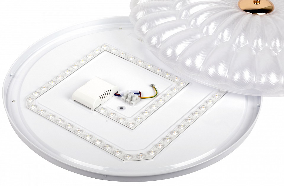 Накладной светильник Эра  SPB-6 Chester 84W-3K-6,5K WH+GD