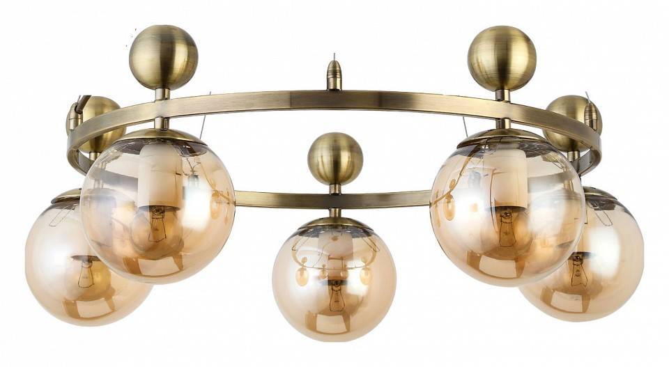 Подвесной светильник Evoluce Pechio 5 ламп SLE106303-05