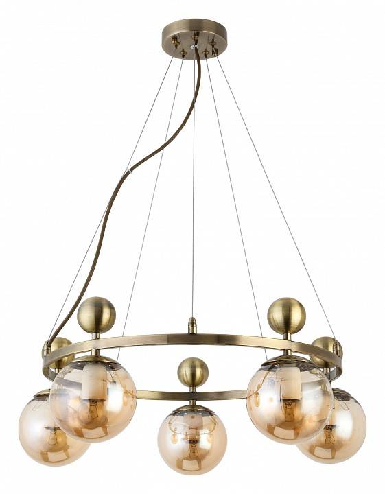 Подвесной светильник Evoluce Pechio 5 ламп SLE106303-05