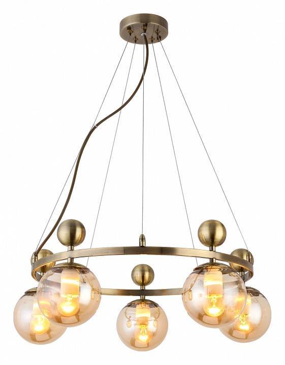 Подвесной светильник Evoluce Pechio 5 ламп SLE106303-05