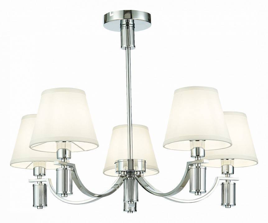 Люстра на штанге EVOLUCE Monza 5 ламп E14 SLE111303-05