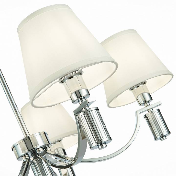 Люстра на штанге EVOLUCE Monza 5 ламп E14 SLE111303-05