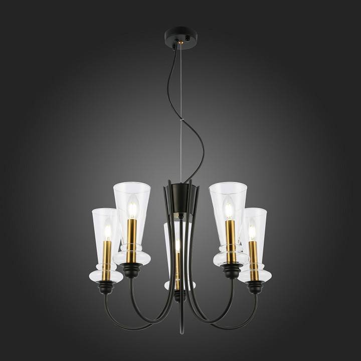 Подвесная люстра EVOLUCE Rammo 5 ламп SLE112403-05
