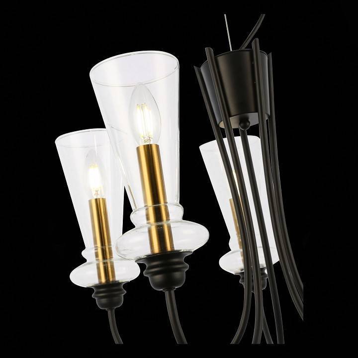 Подвесная люстра EVOLUCE Rammo 5 ламп SLE112403-05