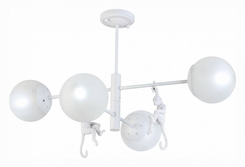 Люстра на штанге EVOLUCE Tenato 4 лампы SLE115102-04