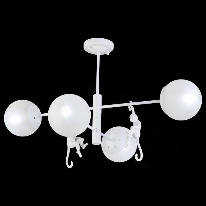 Люстра на штанге EVOLUCE Tenato 4 лампы SLE115102-04