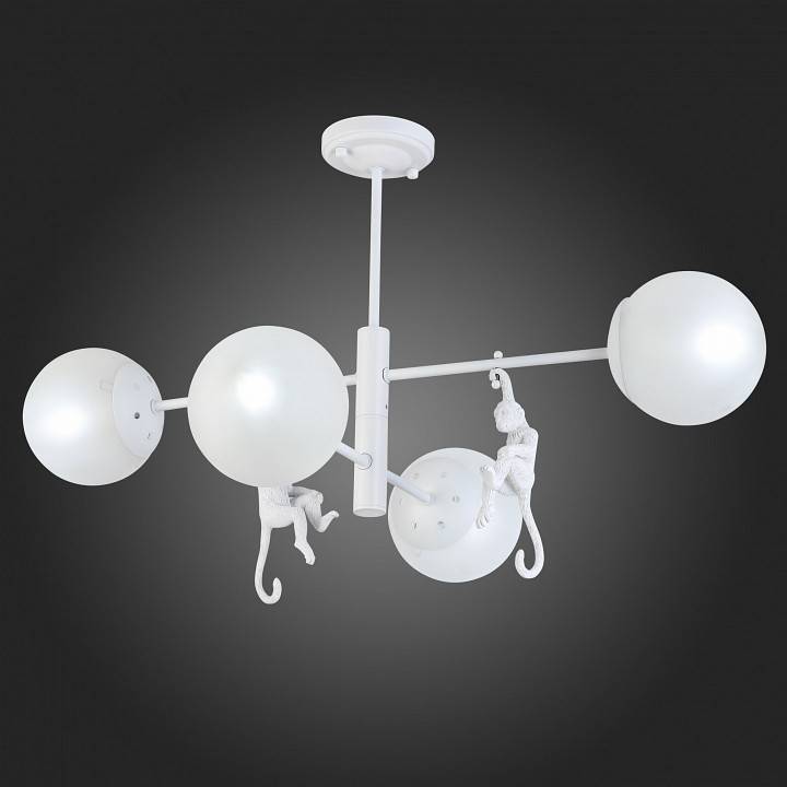 Люстра на штанге EVOLUCE Tenato 4 лампы SLE115102-04