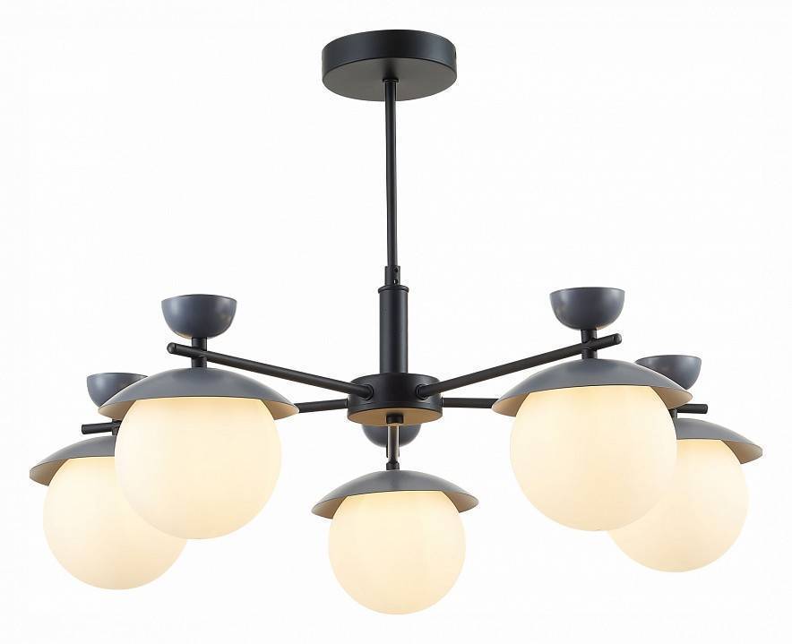 Люстра на штанге EVOLUCE Genova 5 ламп SLE220202-05