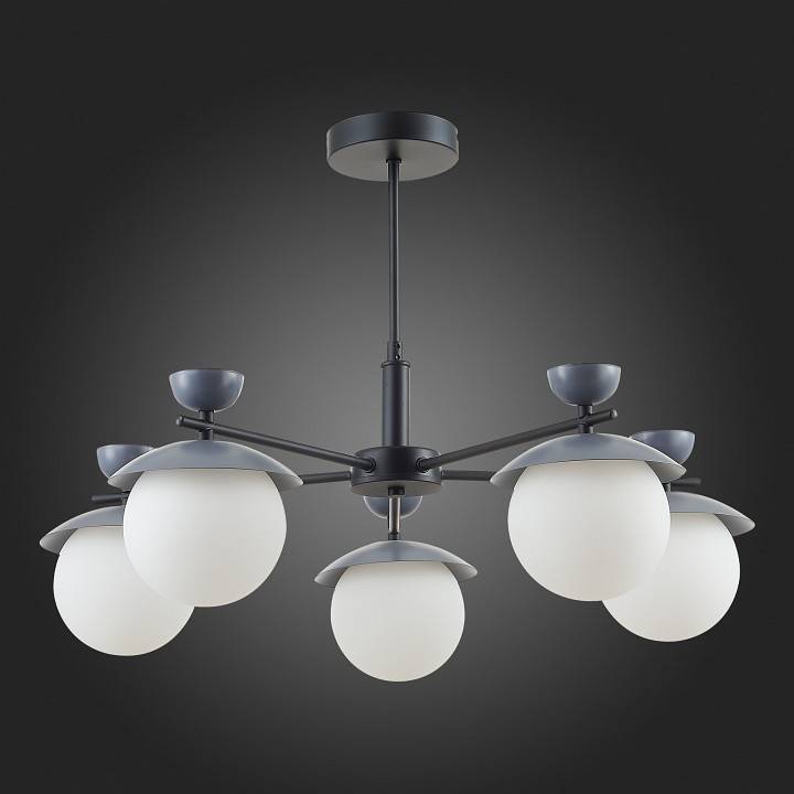 Люстра на штанге EVOLUCE Genova 5 ламп SLE220202-05