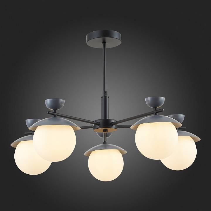 Люстра на штанге EVOLUCE Genova 5 ламп SLE220202-05