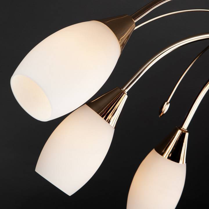 Люстра на штанге Eurosvet Ginevra золото 22080/9