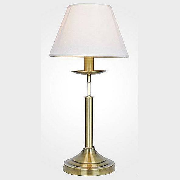 Настольная лампа декоративная Eurosvet Hotel 01010/1 античная бронза