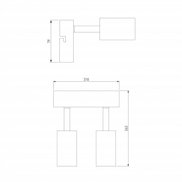 Спот Eurosvet Bronze античная бронза 18 Вт 20063/2
