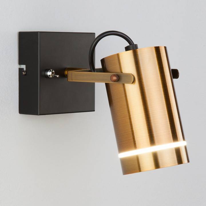 Бра Eurosvet Bronze 20063/1 LED античная бронза 9 Вт 20063/1