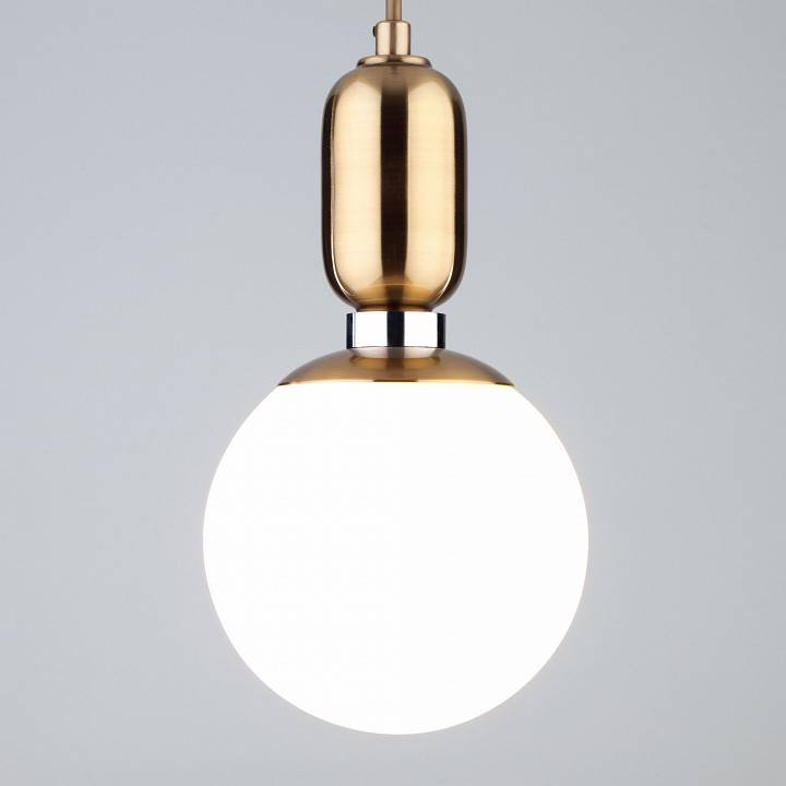 Подвесной светильник Eurosvet Bubble 50151/1 латунь
