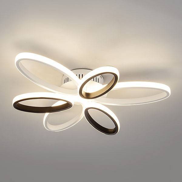 Потолочная люстра Eurosvet Blade 90137/6 белый/черный 65 Вт 90137/6