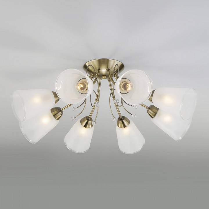 Потолочная люстра Eurosvet Patrice 30150/8 античная бронза 30150/8