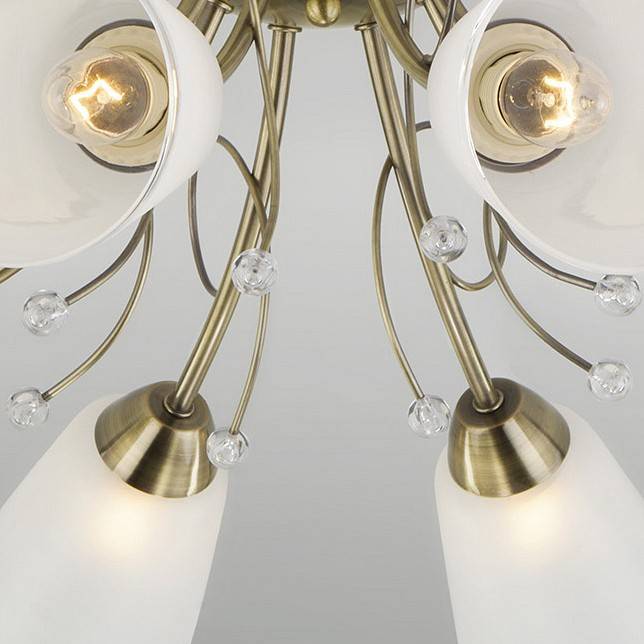 Потолочная люстра Eurosvet Patrice 30150/8 античная бронза 30150/8