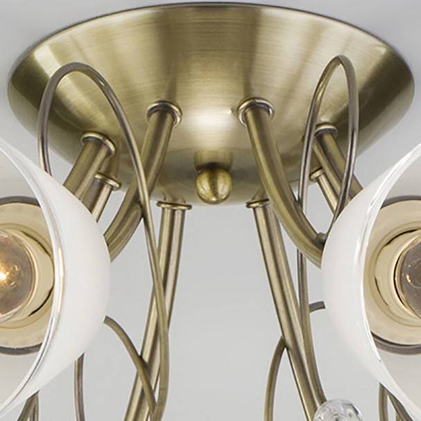 Потолочная люстра Eurosvet Patrice 30150/8 античная бронза 30150/8