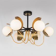 Люстра на штанге Eurosvet Amato 70110/6 черный 70110/6