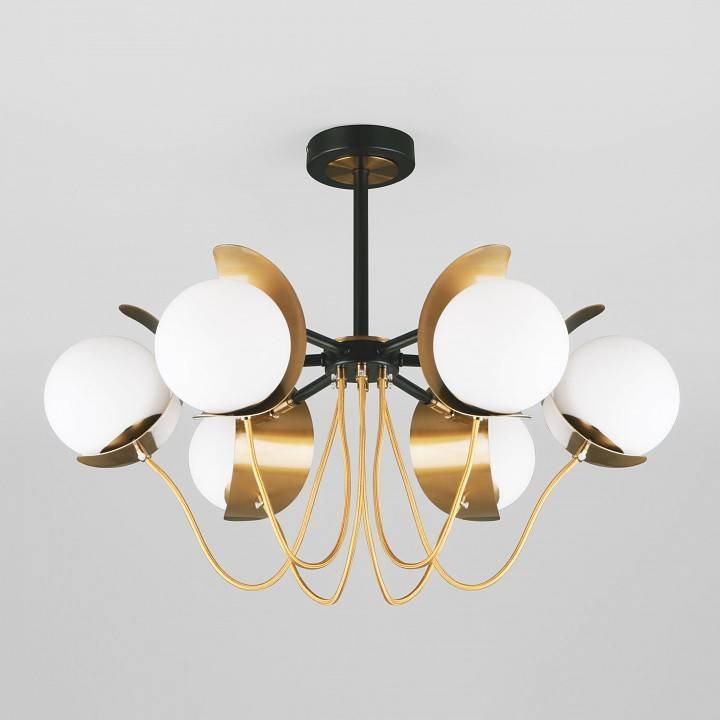 Люстра на штанге Eurosvet Amato 70110/6 черный 70110/6