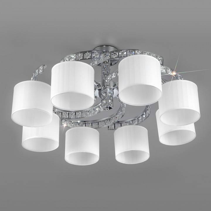 Люстра на штанге Eurosvet Salina 60104/8 хром 60104/8