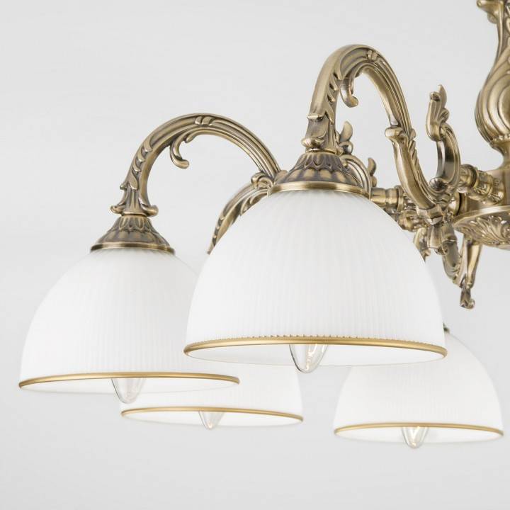 Люстра на штанге Eurosvet Caldera 60106/8 античная бронза 60106/8